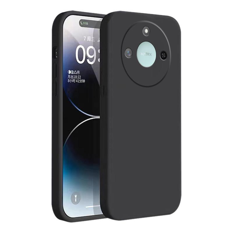 Applicable To Honor X11 Mobile Phone Case Honor Protective Case Liquid Soft Silicone All-inclusive Anti-drop Male and Female Shell