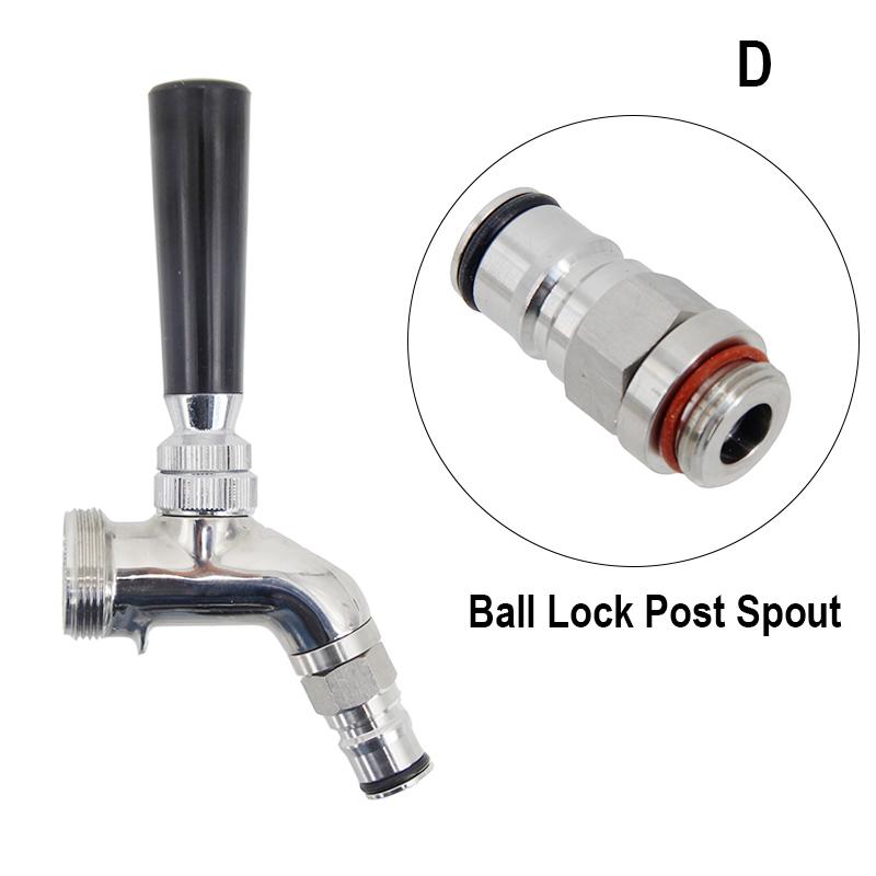 Stainless Steel Spount for Forward Sealing Faucet Food Grade O-ring