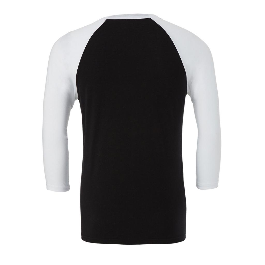 Bella + Canvas Unisex Adult Baseball 3/4 Sleeve T-Shirt