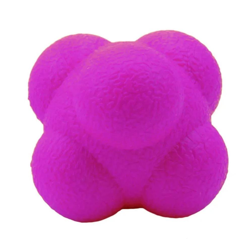 5.5cm Hexagon Reaction Ball Improve Hand Eye Coordination Elasticity Ball
