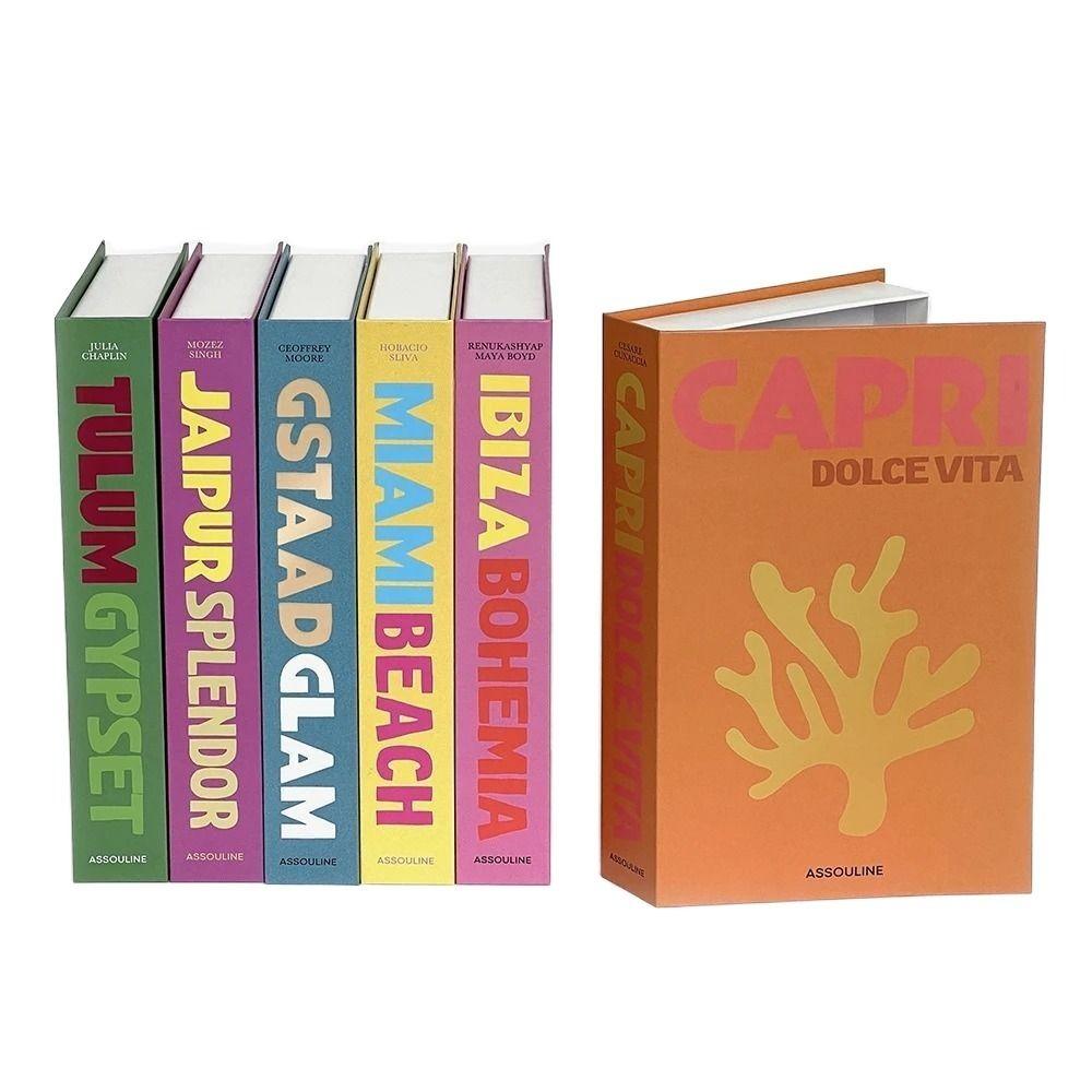 

Photography Magazine Home Decoration Prop Books Model Book Storage Box Fake Books Table Ornaments