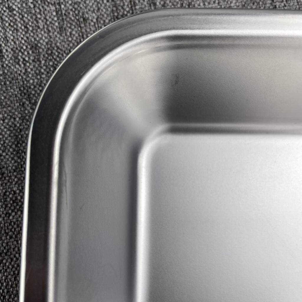 304 Stainless Steel Rectangular Grill and Baking Pan Set with Oil Draining Rack