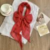 Fashion Thin Polka Dot Long Ribbon Scarf Shawl Elegant Neck Protection Neckerchief Narrow Tie Neck Scarf Costume Accessories