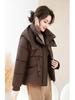 Women’s Short Hooded Windproof Thicken Warm Winter Jacket