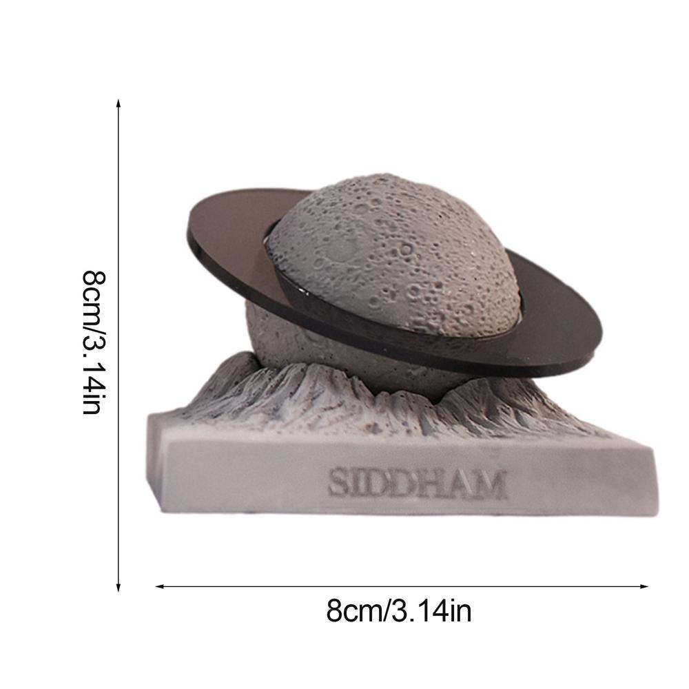 

Ароматерапевтический диффузор в форме луны и планеты, долговечный автомобильный освежитель воздуха, неэлектрический автомобильный дисплей, декоративный диффузор