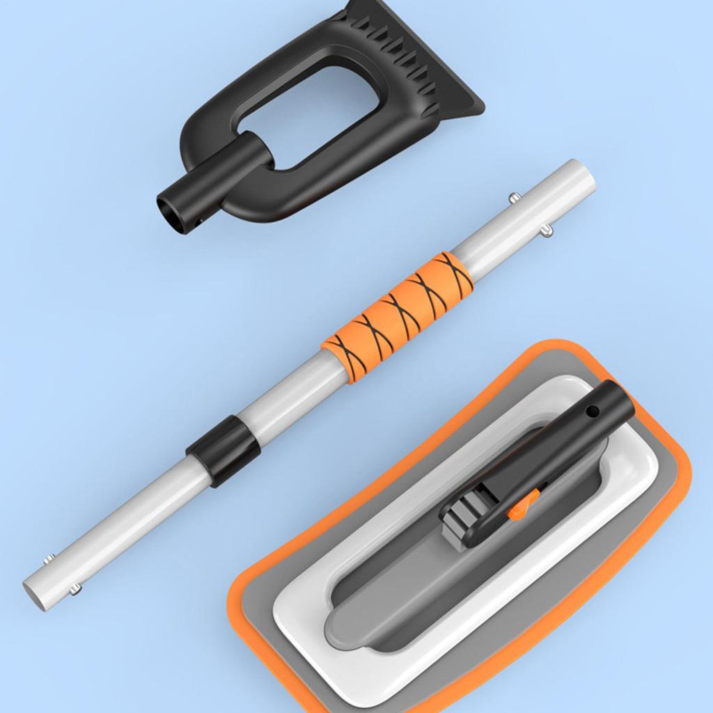 Ice Scraper Aluminum Alloy Extendable Auto Accessories Car Windshield Scraper For Window Truck SUV Vehicle Roof Winter Cleaning