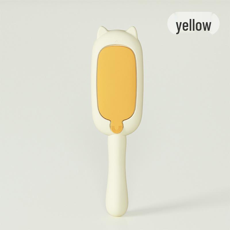 

Pet Hair Remover: Dual-Sided Roller Brush for Grooming, Lint Removal on Clothes, Sofa, and More. Perfect for Cats and Dogs! Boxed жёлтый