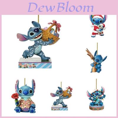 Enchanting Cartoon Anime Stitch Acrylic Pendant Christmas Tree Decoration Diy Crafts