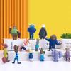 New 12Pcs/Set Zootopia Animals Action Figure Toys Rabbit Judy Hopps Fox Nick Wilde Movie Kids Gift Collection Figures