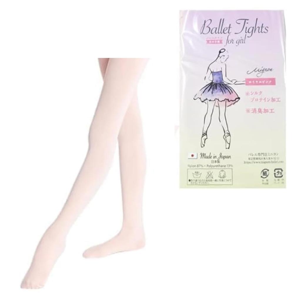 Made In Japan Ballet Tights for Deodorizing and Available In Royal Pink One Size Fits No Adults, Anti-Itchy Legs, Anti-Stick, (JP, Alphabet, All,