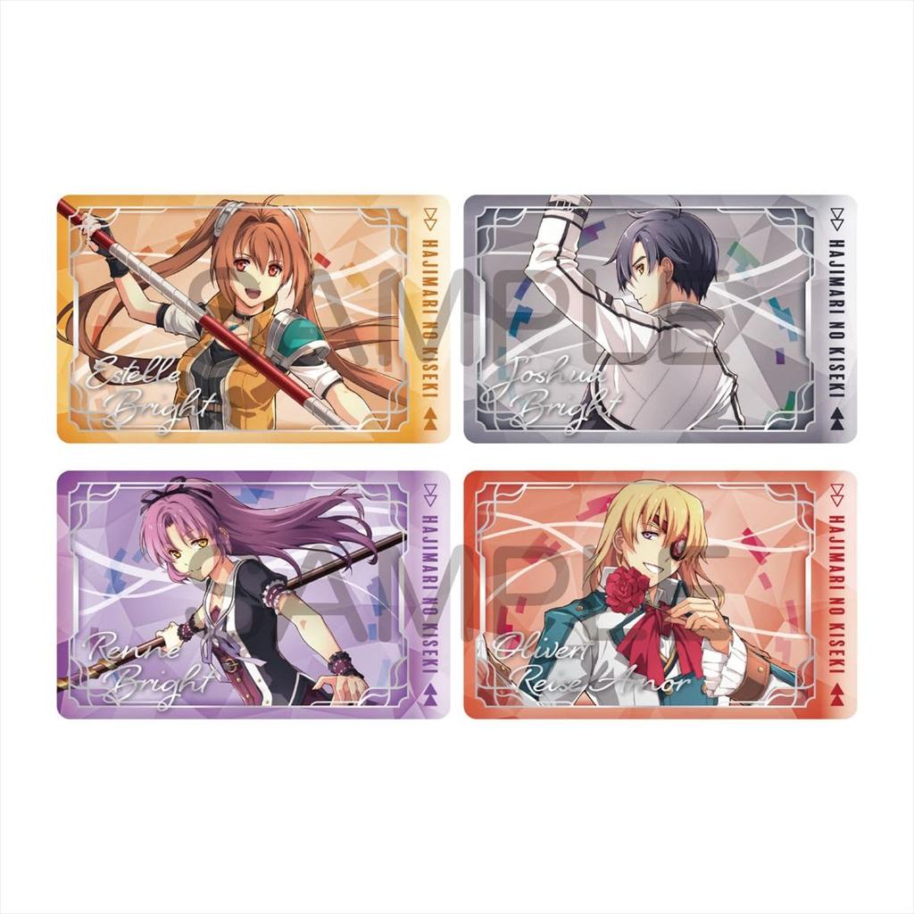 Trails of Cold Steel Trading Visual Card Trading Visual Card X H54mm Made of PVC Vol.2 Vol.2 Size Approx. W85.5