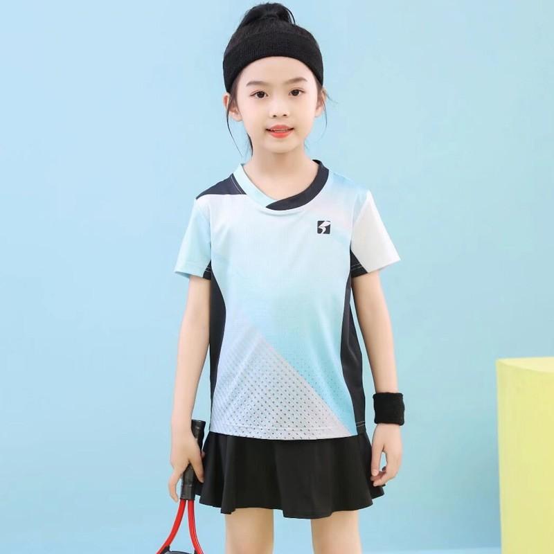 Quick-Dry Breathable Badminton Set Men Women Teens Sportswear Tennis Pickleball Training Competition Uniform