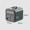 220V 230V Portable Power Station 550Wh Solar Generator 600W(Peak 1000W) 148800mAh AC Outdoor Socket RV/Van Camping Fishing Home