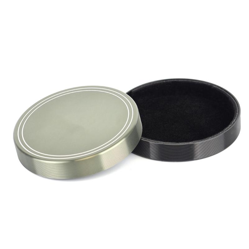 Premium Aluminum Digital Camera Lens Cap Cover Featuring Anodized Finish and Velvet Lining for Photagraphy Accessories