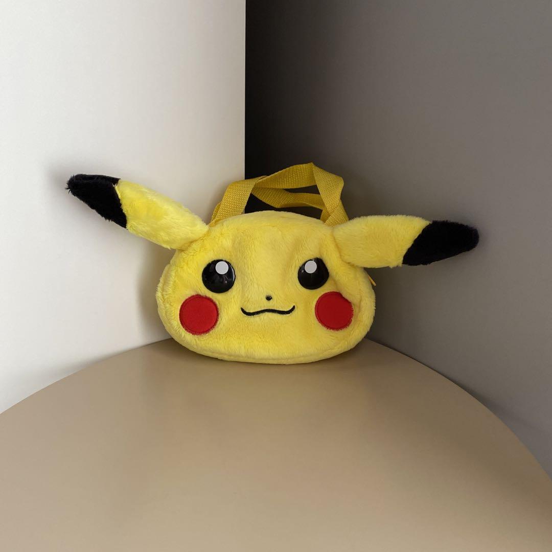 

[USED] Pikachu Pokemon Bag Pocket Monster Pouch Tote Bag Pokemon Card