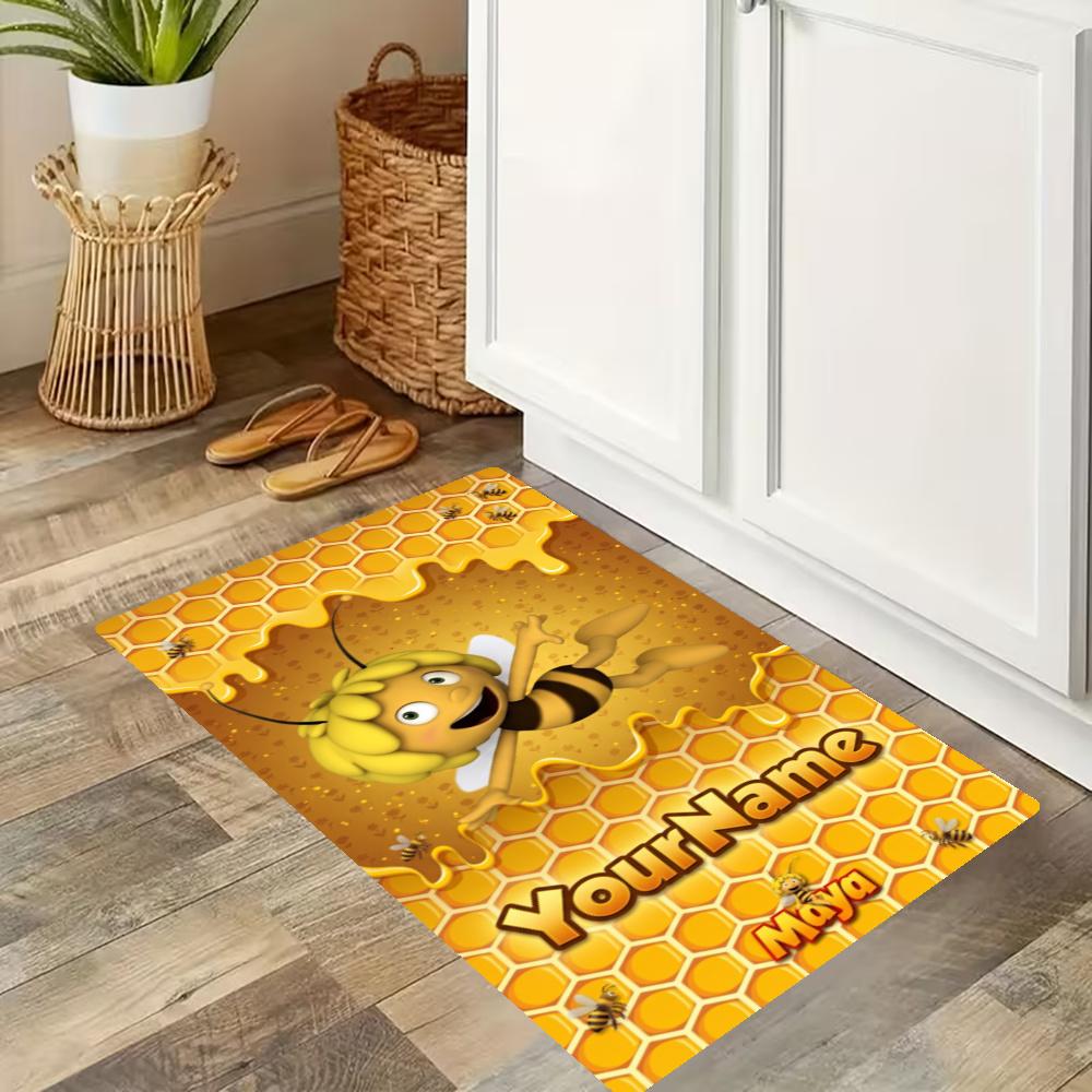 Biene Maja Customize Your Name Kitchen Rug Runner Rug Laundry Mat Hallway Entryway The Best Gift Choice