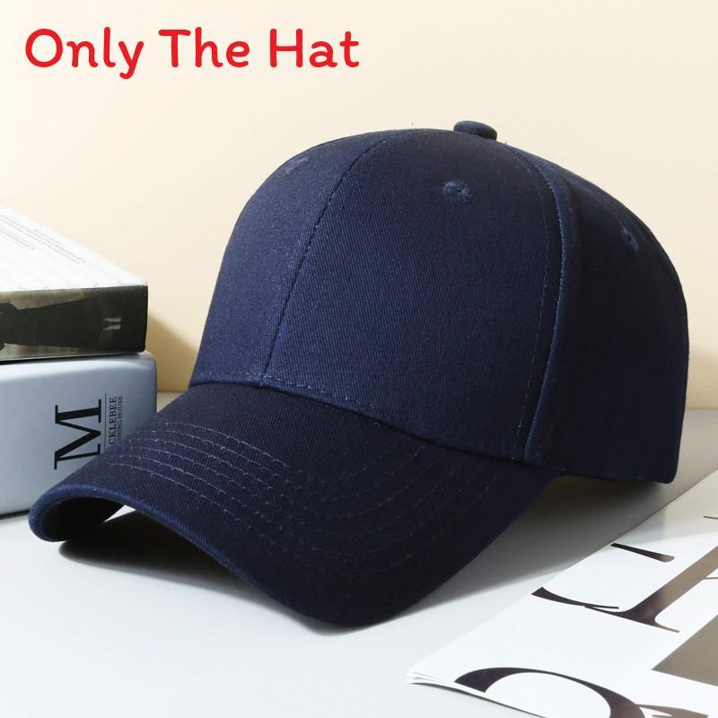 Classic Cotton Baseball Hat With Adjustable Fit For Casual Wear And Sunshade