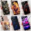 Cool Style Tiger Dragon Pattern Phone Case For Xiaomi Redmi 13c 4G 13c 5G Redmi13 Clear Soft Silicone TPU Back Cover Transparent