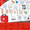 299pcs Portable First Aid Kit Red Camping Essentials Multi-Purpose First Aid Kit Emergency Kit Outdoor Backpack Gear For Hiking