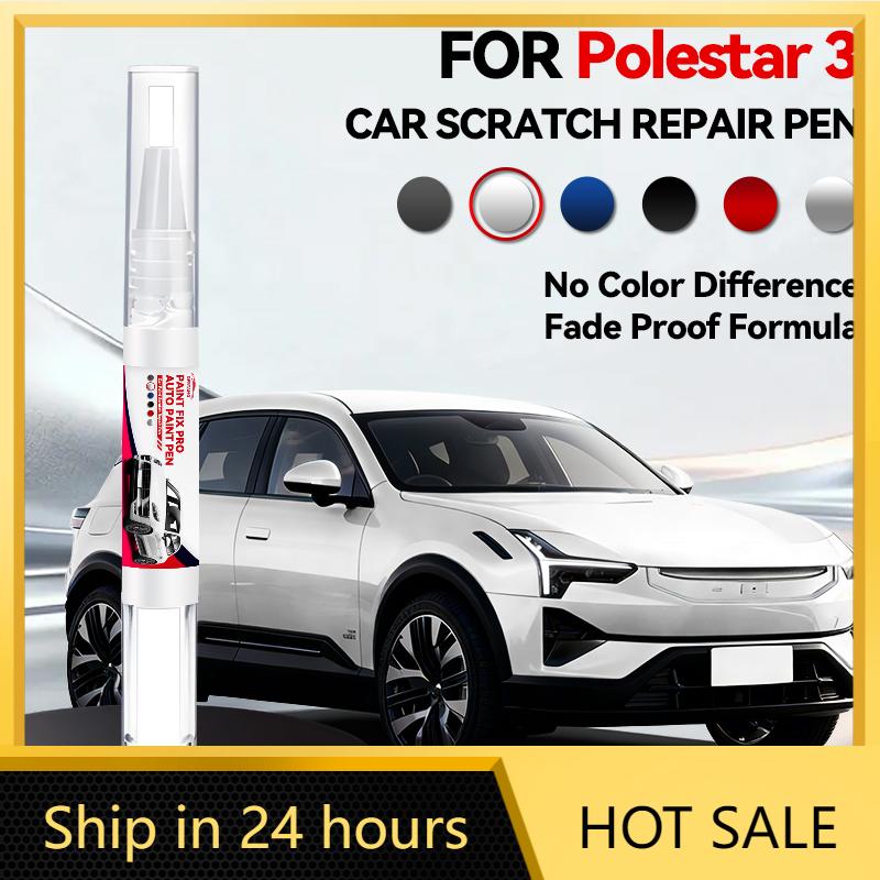 Car Dedicated For Polestar 3 Car Paint Repair Pen Paint Scratch Repair Accessories Magnesium White Space Black Vapour Grey Dune