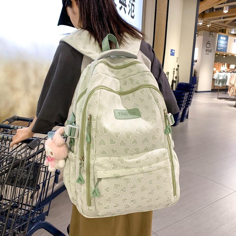 Mochila Escolar Para Estudiantes de Secundaria Femeninas, Gran Capacidad, Fresca y Linda, Mochila de Primaria, Mochila de Secundaria, Viaje de Secundaria