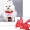 Dog Cat Bow Chest Harness Leash Comfortable Puppy Small Dogs Harnesses Vest for Party Shopping