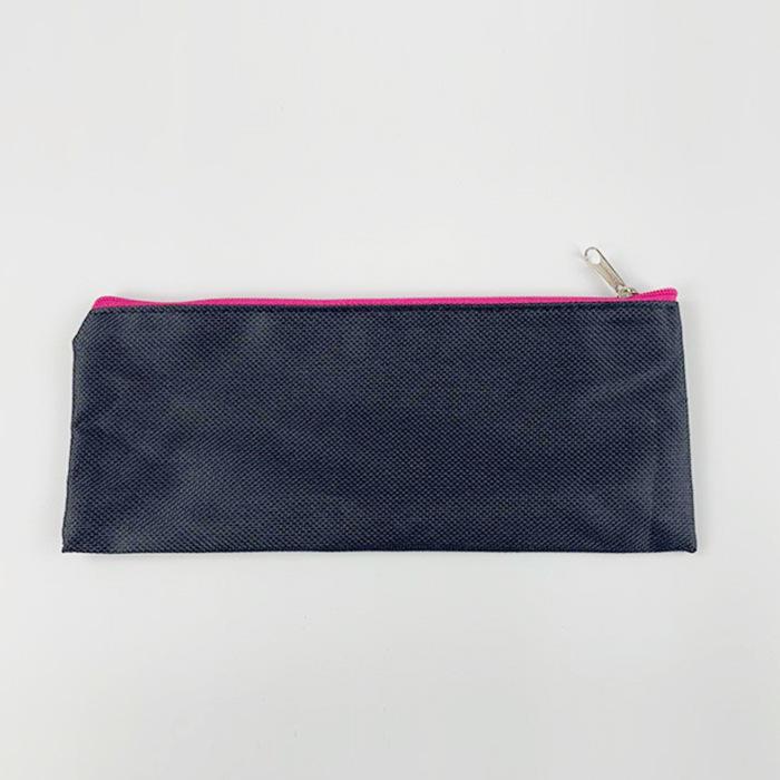 Однотонный Оксфордский Тканевый Пенал на Одной Молнии - Bojin 0422 В наличии чёрный