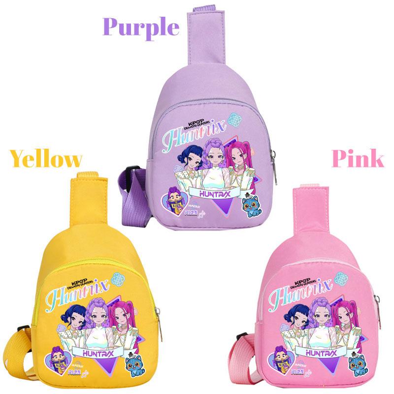 For kpop Shoulder Backpack Chest Bag K-pop Diagonal Cartoon Student Classic Lightweight Girly Gift Storage travel crossbody bag