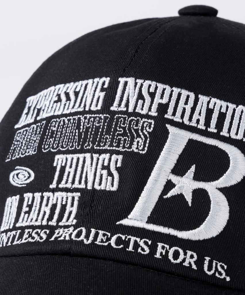 BAUF B Logo Ball Cap [All Black]