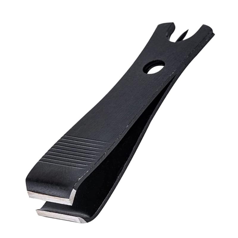 2ks Nůžky na stříhání vlasce s háčkem Čistič očí Pin Nástroj na řezání vlasce Nůžky na vlasec z nerezové oceli