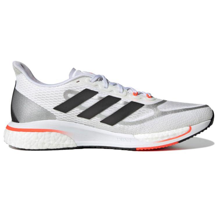 Adidas Supernova+ White Solar Red Men Sneakers Cloud-White Core-Black FY2858
