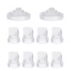Breast Pump Replacement Parts: M5 Duckbill Valve, Silicone Diaphragm, 24mm Double Layer Flange