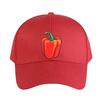 Vibrant Bell Pepper illustration for Gardening Woman Man Baseball Cap Adult Adjustable with Curved Brim Hiking Fishing Hat