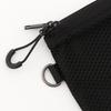 MUJI Polyester Double Zipper Size Black OHC33A8S Case, S,