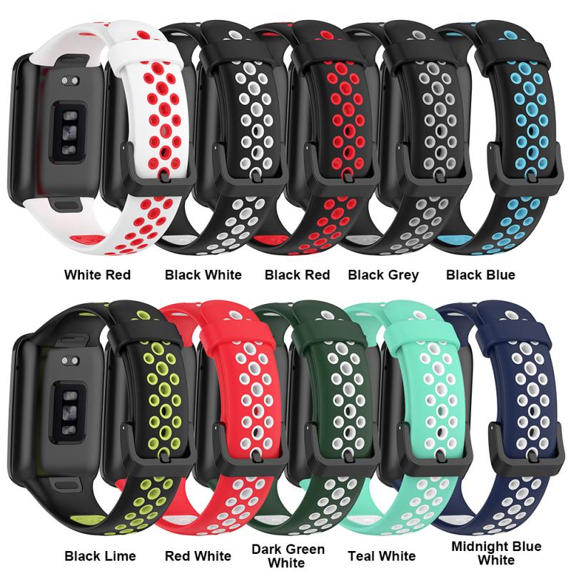 Vodotěsný řemínek na hodinky Měkký silikonový náhradní náramek Kompatibilní pro náramek Mi Band 7 Pro