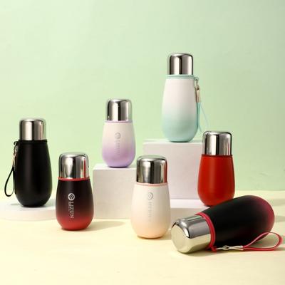 Stainless Steel Vacuum Insulated Mini Travel Mug 200ml 320ml Portable Leakproof Cup Students Outdoor Use
