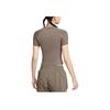 New Nike T Shirt Women's Light Umber HQ0249-214