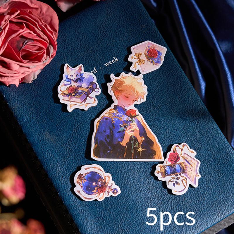 

5Pcs Gothic Style Magnetic Fridge Stickers Vintage Dark Decor Stickers For DIY Home Decor Supplies