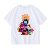 Deltarune TV Kids T-shirts Kawai 100%Cotton Tees Fashion Short Sleeve Spring and Summer Tops Slight Strech O-neck High Quality