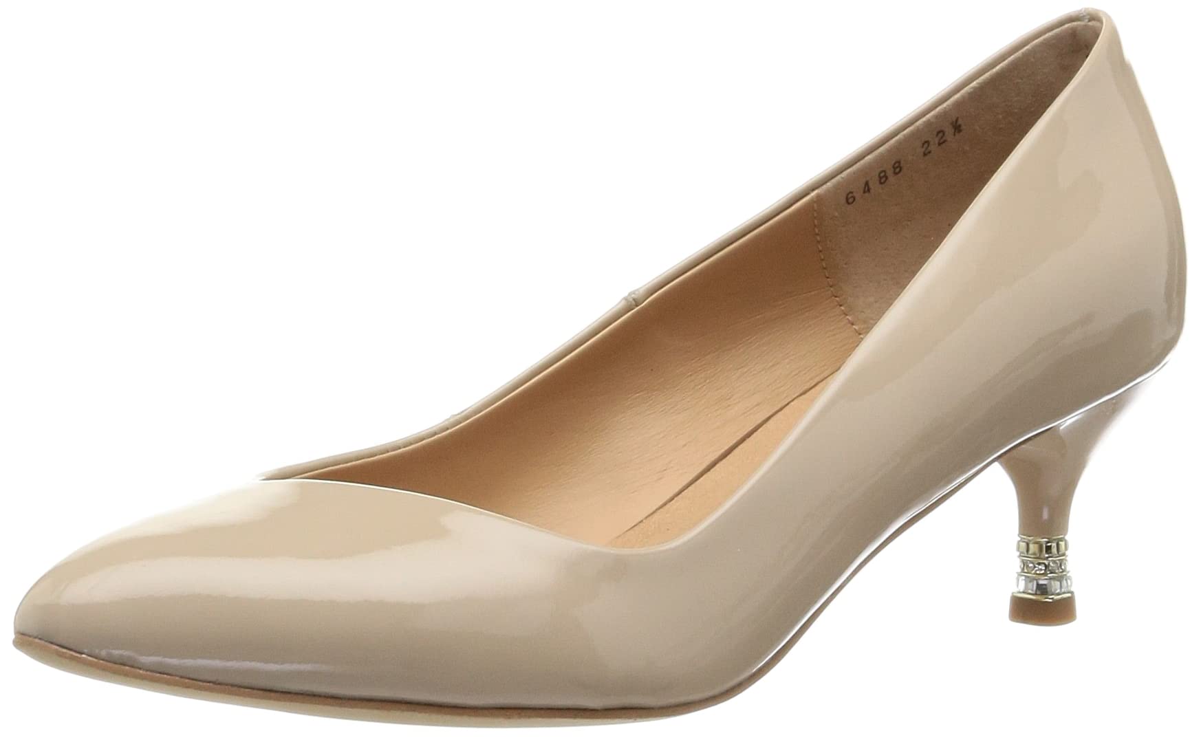 JILL STUART SHOE Женские асимметричные туфли с миндалевидным носком, Размер 6488 BGE, Размер 22.5 см, E