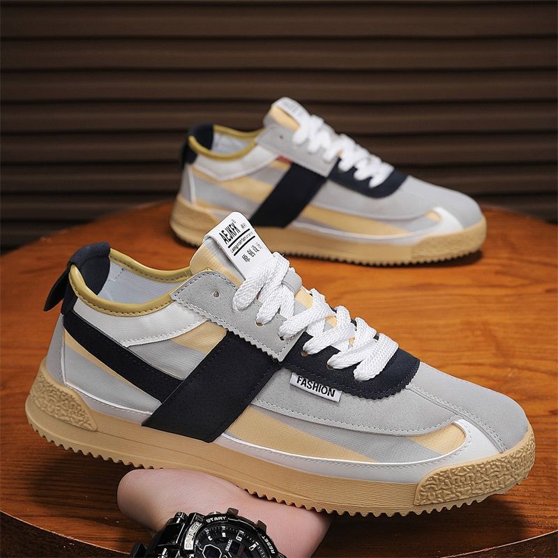 Men's Casual Shoes Breathable Fashion Summer Trendy Vulcanized Shoes Comfortable Style Agan Casual Sneakers for Men Tennis Shoes