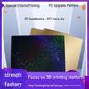 3D Printer Accessories: PEI Spray Coating, Starry Sky Pattern Sticker Film, Double-Sided Spring Steel Plate, Magnetic Hot Bed Platform