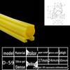 U-Shaped Waterproof Anti-Collision Dustproof Electrical Cabinet Rubber Seal