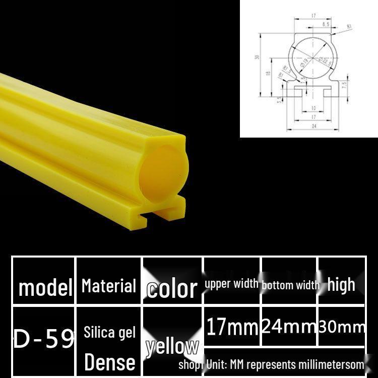 U-Shaped Waterproof Anti-Collision Dustproof Electrical Cabinet Rubber Seal