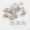 30 Stück Buchstaben Nieten Metall DIY Nieten Alphabet R Y Niet Set Verzierung