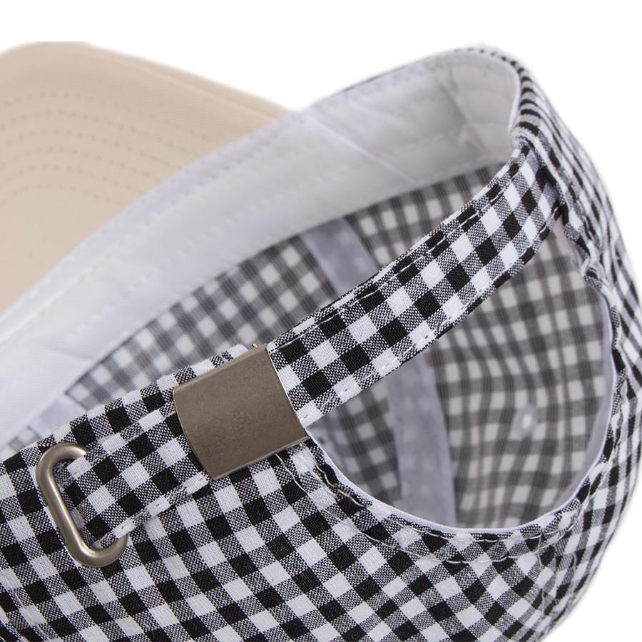 Small Plaid Soft Top Baseball Cap For Women Men Classic Vintage Sun Hat Fashion Casual Visor Caps Summer Streetwear Daily Travel