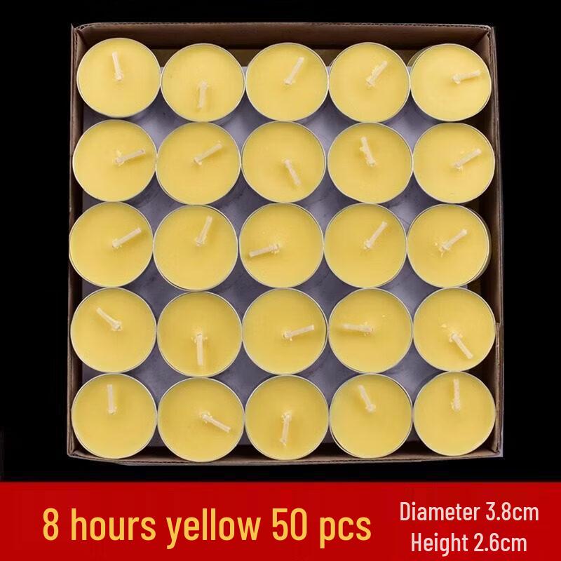 LIEI 4-Hour Vegetable Ghee Buddhist Offering Lamps