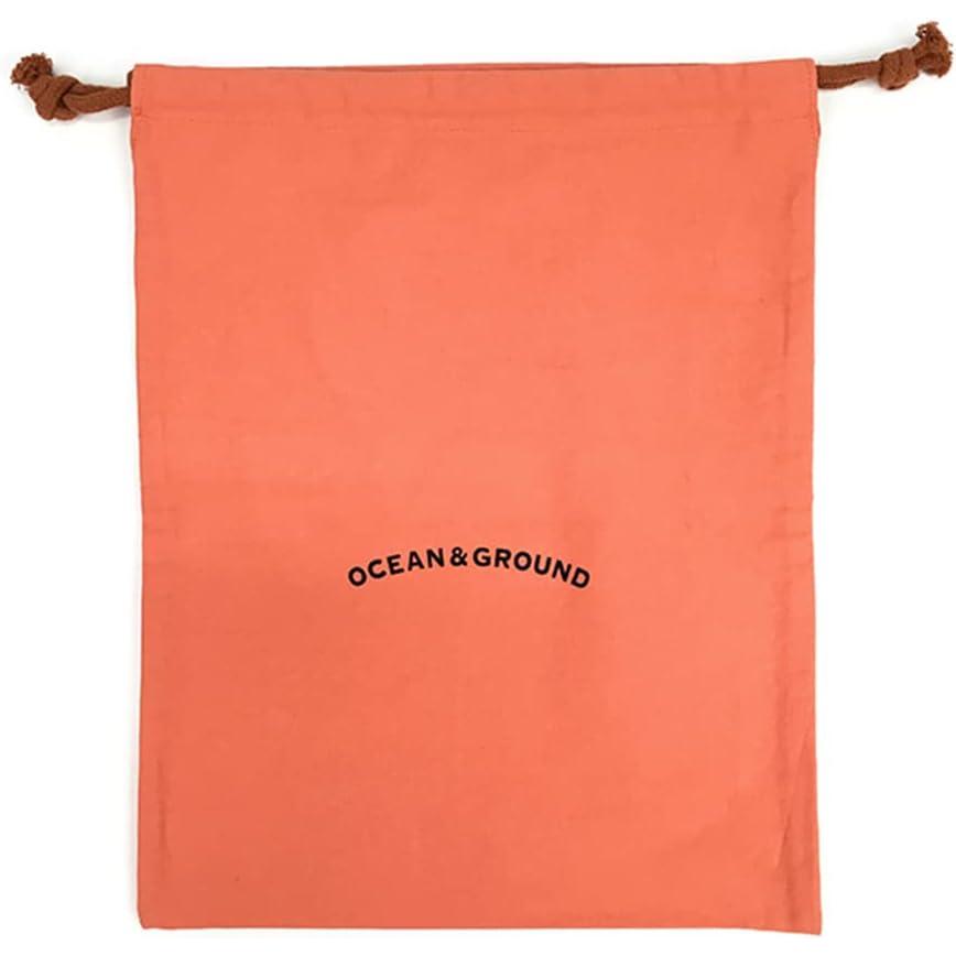[OCEAN&GROUND] Ocean and Ground Drawstring Large GOODAY Baby Kids Boys Girls 1225912 (Salmon Pink (SP))