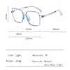 Brand Design Boy Square Large Frame Anti Blue Light Prescription  Myopia Glasses Girls Photochromic Astigmatism Children Eyewear