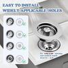 Kitchen Drain Anti-Clogging Strainer Rust-Resistant Universal Sink Sink Stopper